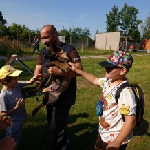 Příměstský tábor 2023_ctvrtek_POLICEJNÍ PSOVOD