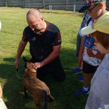 Příměstský tábor 2023_ctvrtek_POLICEJNÍ PSOVOD